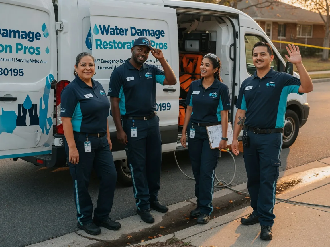 Water Damage Restoration company in New Munich, MN